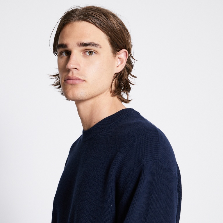 Knit sweater "Felix" Navy